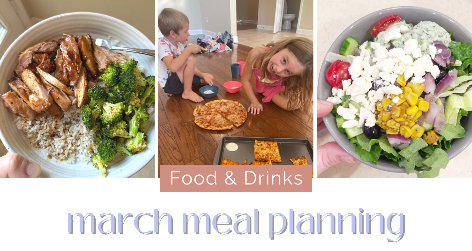 march-meal-plan